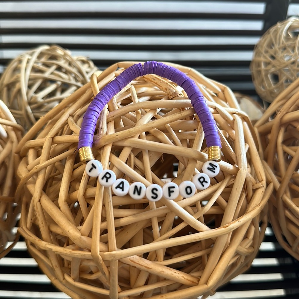 Word Stretch Bracelet